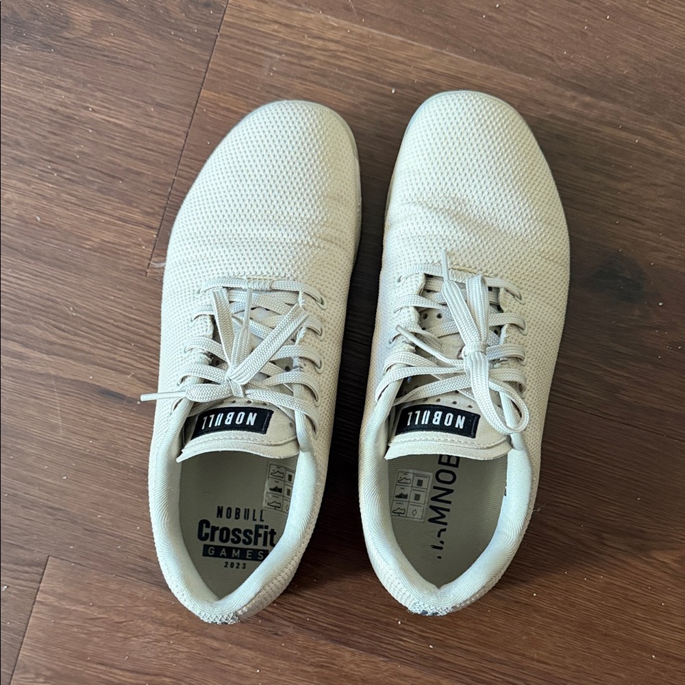 NOBULL Men's Beige Athletic Shoes